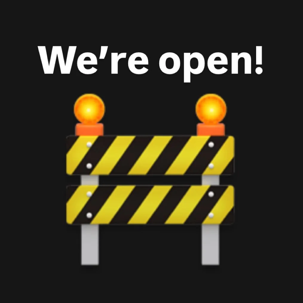 There&rsquo;s a little construction on Eagle Road but don&rsquo;t worry, we&rsquo;re open as usual!  Walk-ins are always welcome!