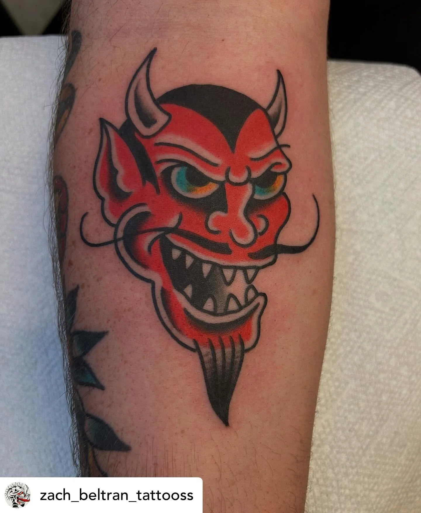 Two by @zach_beltran_tattooss done at #havertownelectrictattoo 

#delco 
#delcotattooshops 
#havertown
