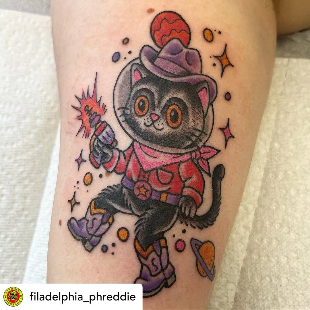 Tattoo by @filadelphia_phreddie Done at #havertownelectrictattoo 

We are open 7 days a week!
Walk-ins always welcome!
Gift cards available too!