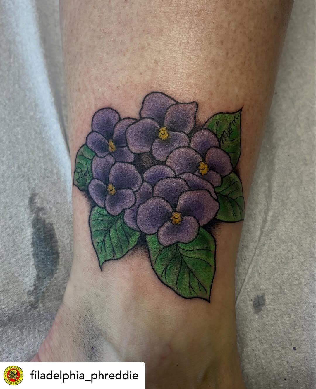 Some new tattoos from @filadelphia_phreddie done at #havertownelectrictattoo 

We&rsquo;re open 7 days a week!
Walk-ins always welcome!
Gift Cards Available