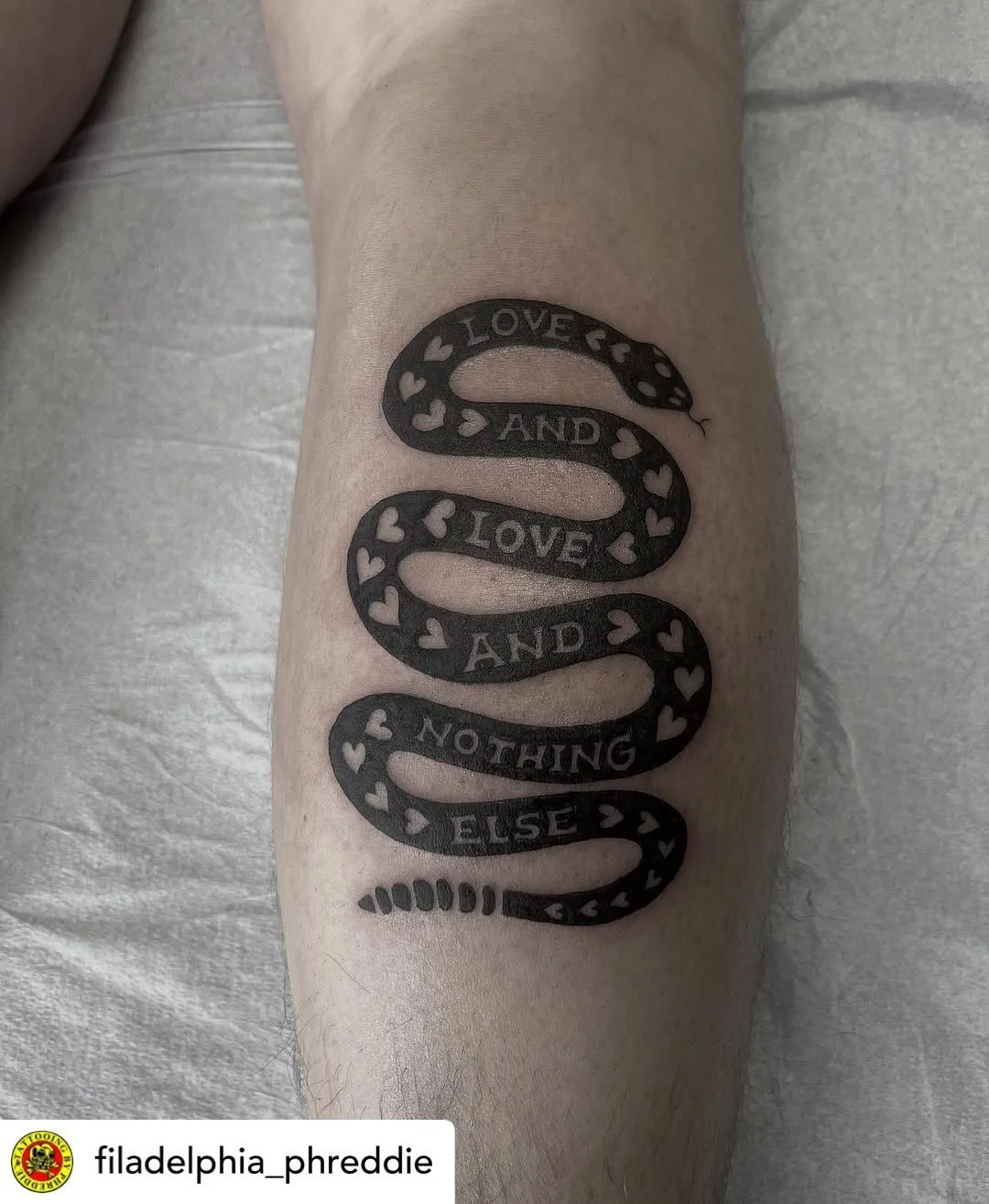 Some new stuff by @filadelphia_phreddie done at #havertownelectrictattoo 

We&rsquo;re open 7 days a week, walk-ins are always welcome!