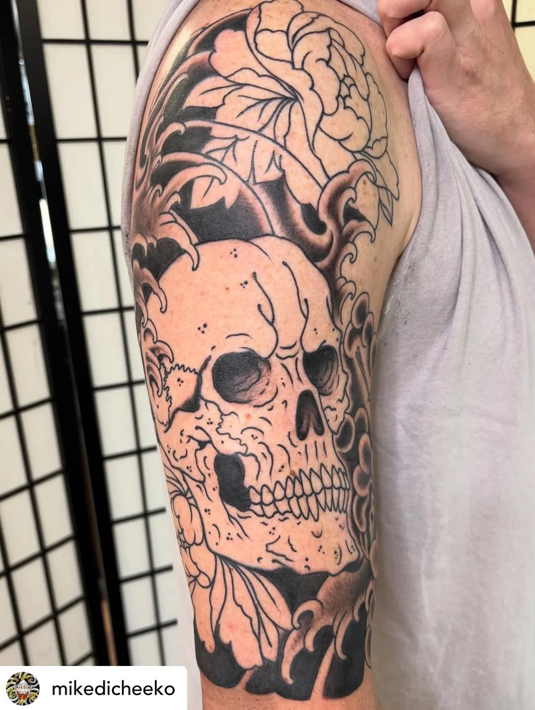 Another work in progress from @mikedicheeko 

#havertownelectrictattoo