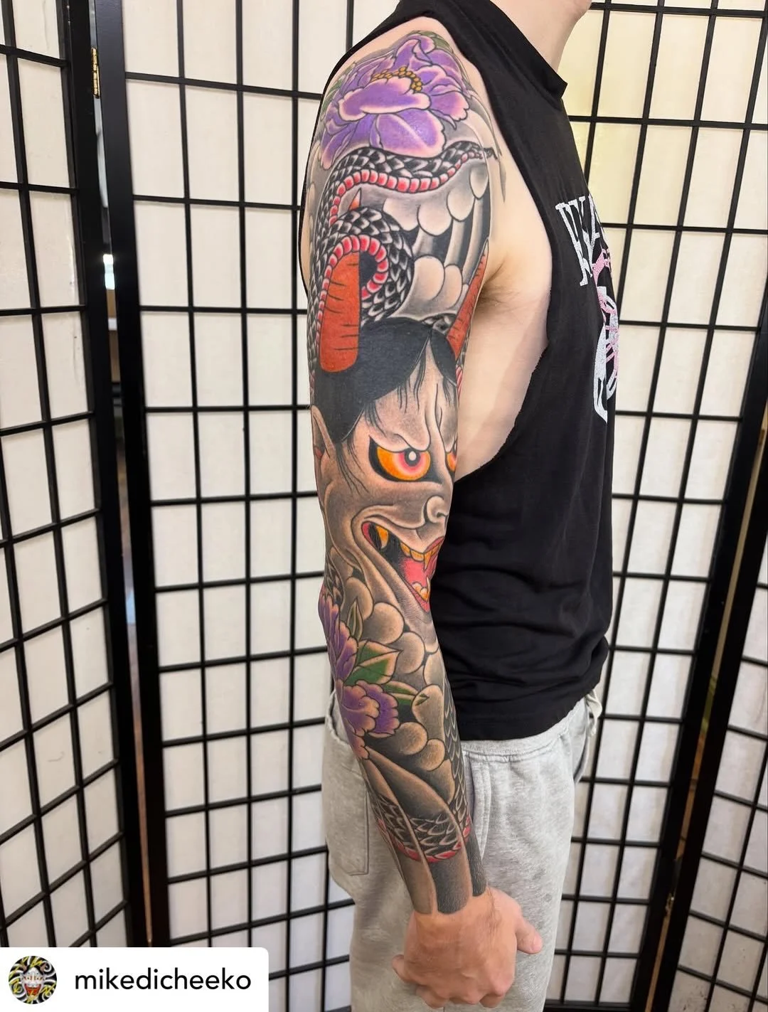 Sleeve complete!
By @mikedicheeko done at #havertownelectrictattoo 

We are open 7 days a week!
Walk-ins always welcome!