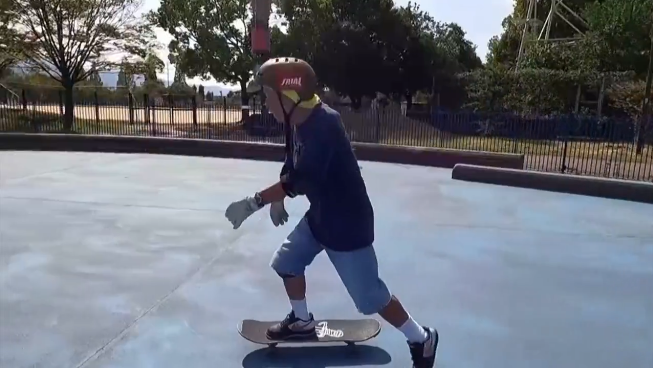 Senior Skateboarder