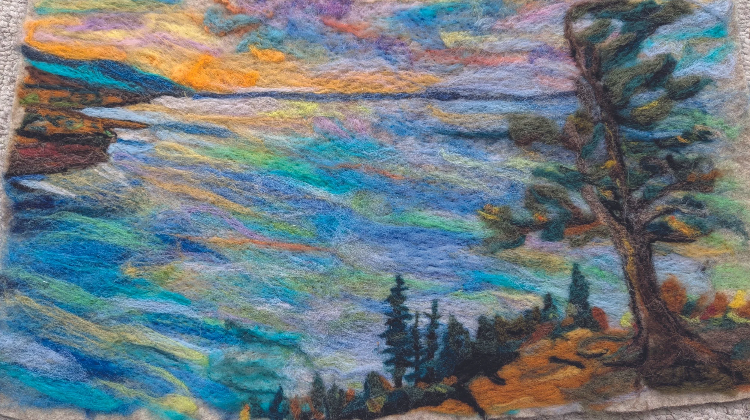 Needle-Felted Landscapes Class