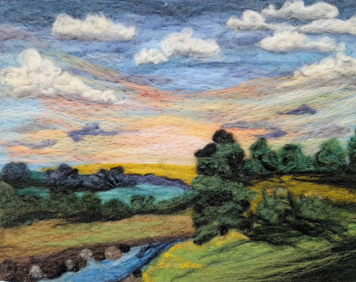 Needle Felted Landscapes Workshop
