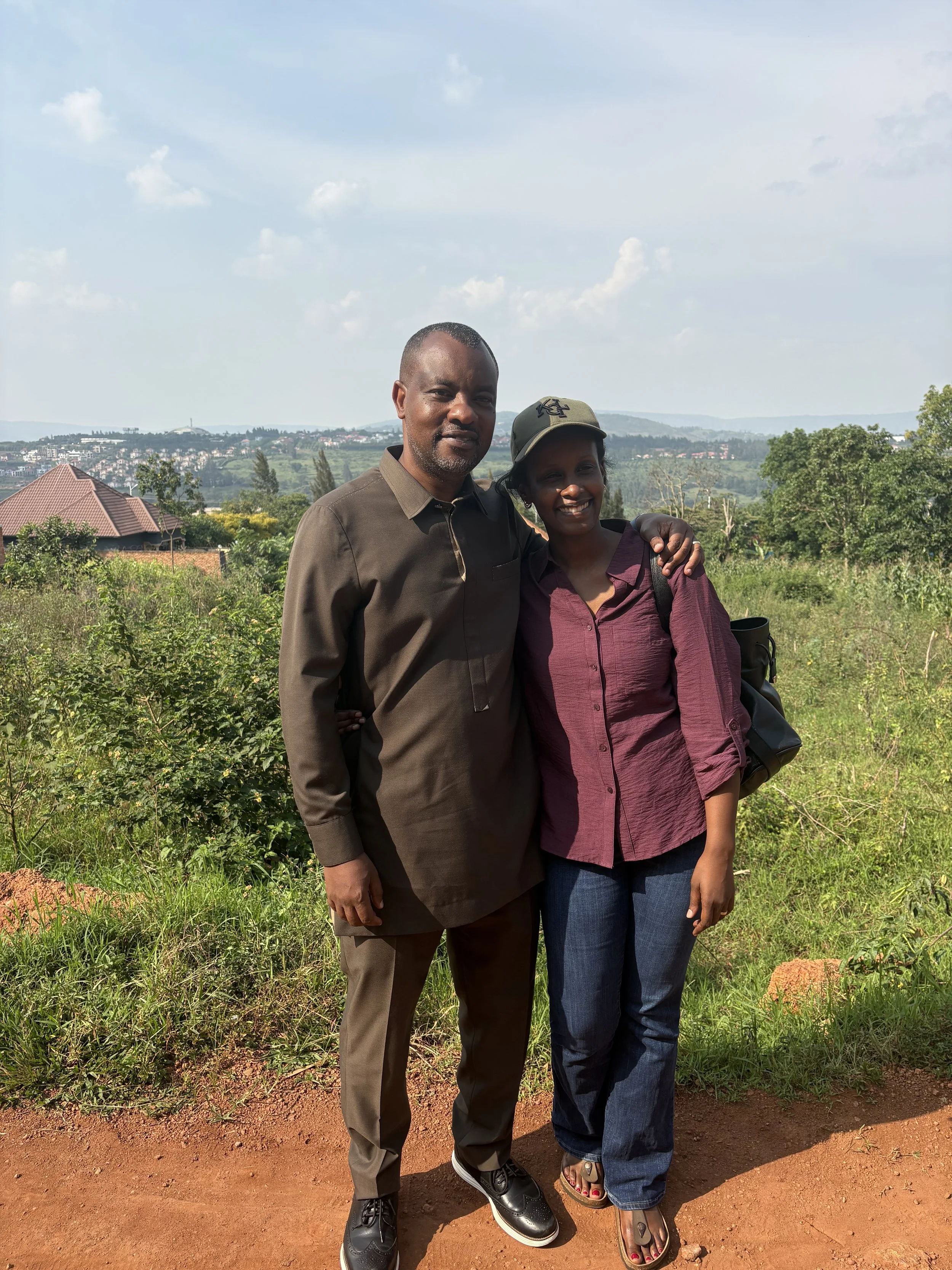 Co-founders Paulin Basinga and Nathalie Muhoze Furere