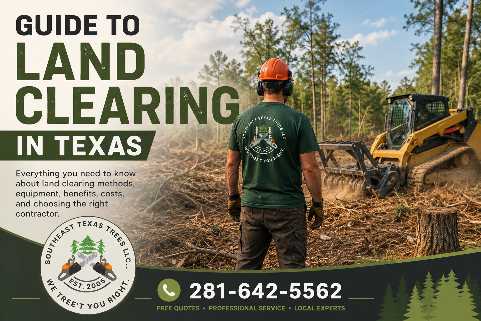 Guide to Land Clearing in Texas | Southeast texas trees services