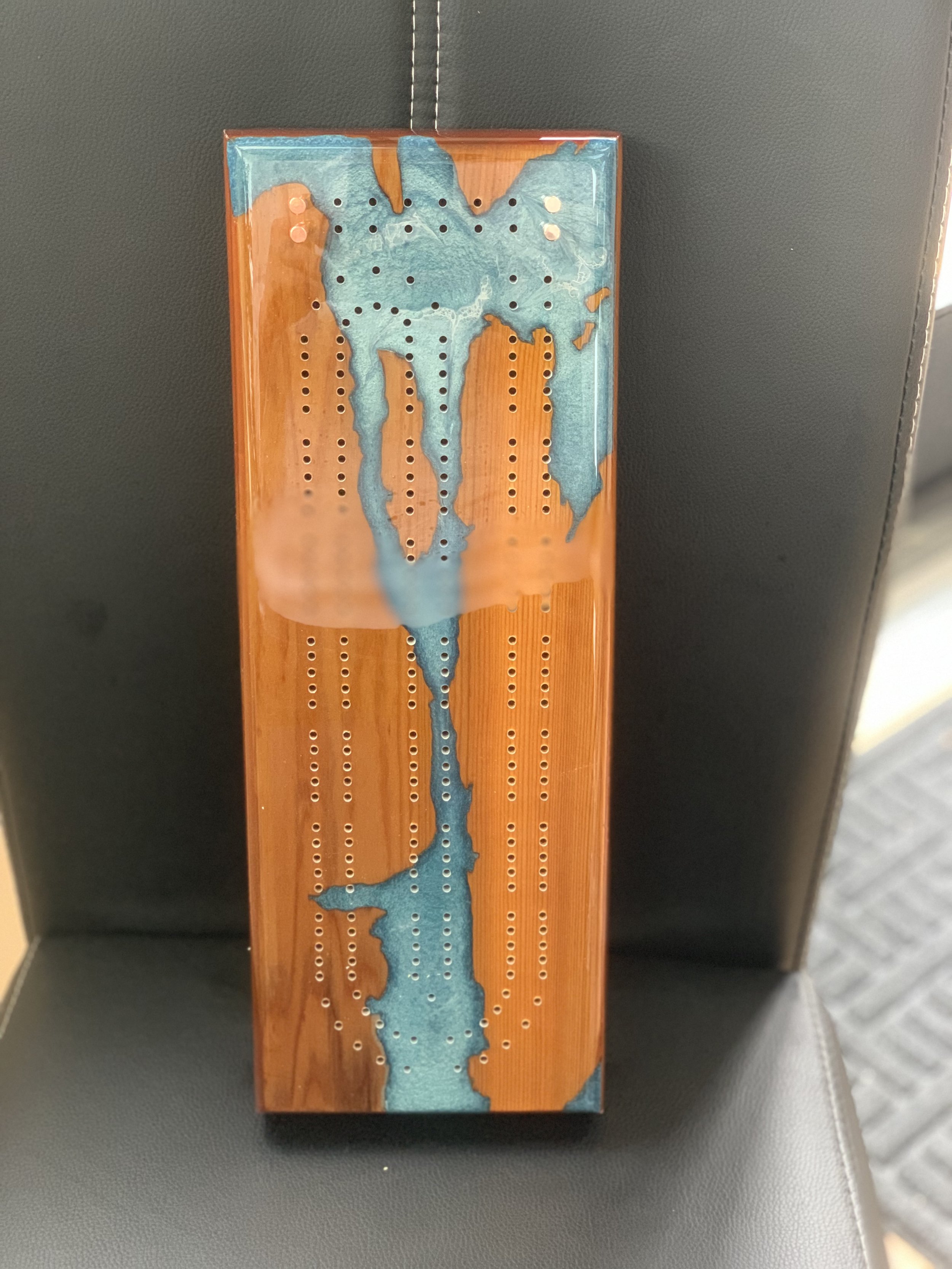 Cedar Cribbage Board