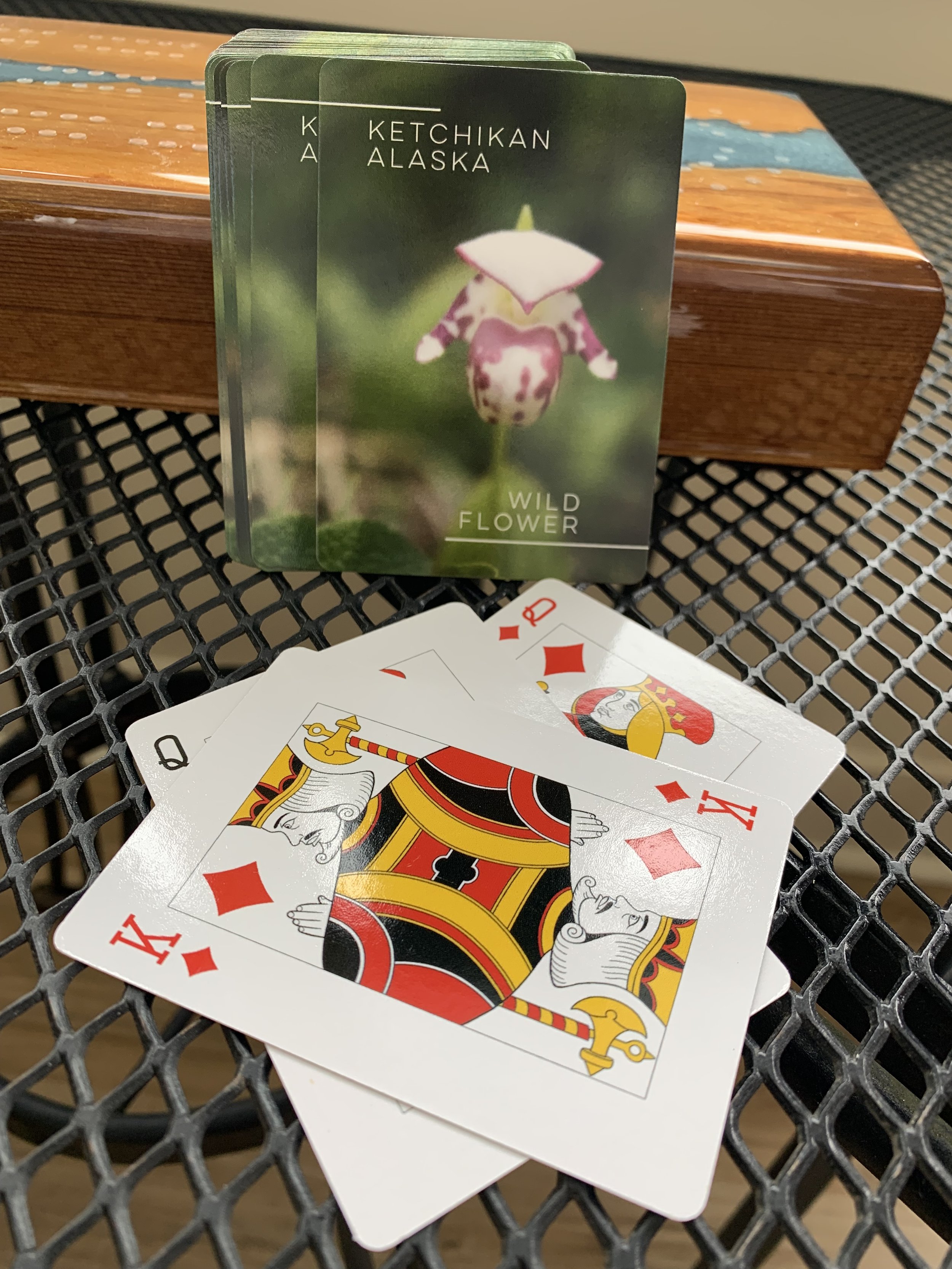 Alaska Wild Flower Playing Cards