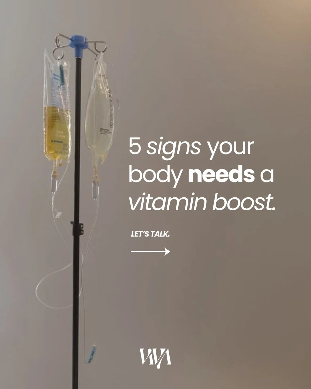 5 signs your body needs a vitamin boost ✨ When rest doesn&rsquo;t restore, skin loses its glow, focus feels distant, sleep feels disrupted, and immunity feels fragile&mdash;your body is asking for support and replenishment. 

Revitalize from within w