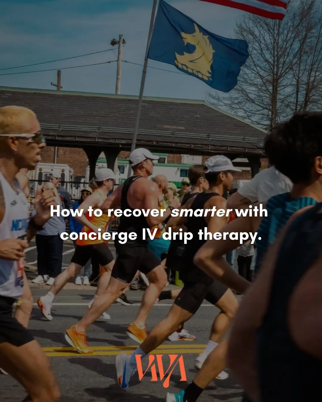 Boston Marathon weekend, elevated. 

Wherever you need us, we&rsquo;re there - home, work, hotel, or post-run recovery zones. 

Keep your body running long after you finish.

#vivawellnessiv #bostonwellness #bostonivtherapy #bostonmarathonrecovery #v