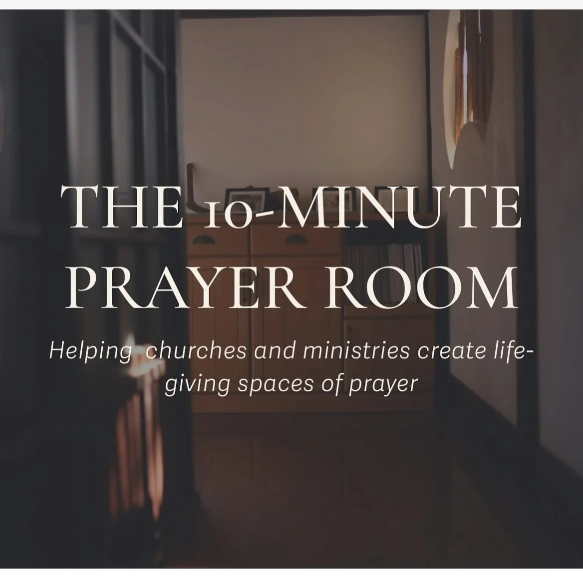 Do you long to see your community transformed by prayer but feel overwhelmed by the time, space, and resources it takes to make it happen?

I used to think I needed a whole building, a dedicated team to staff it, and hours to create and decorate elab