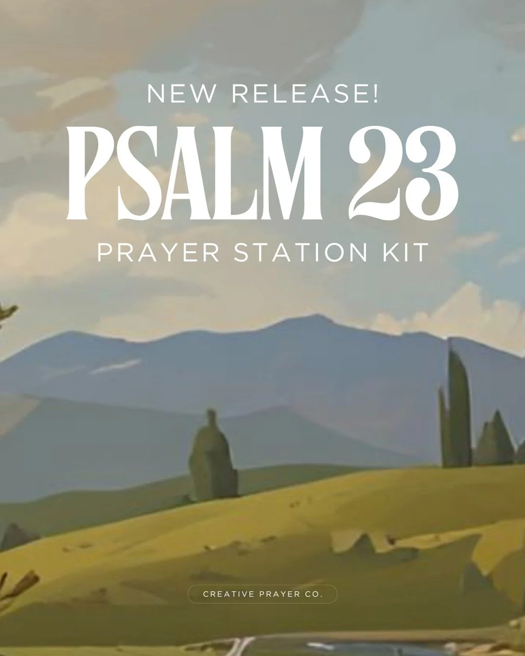 Are you looking for ways to bring prayer to life in your community? 

Try our new Psalm 23 Prayer Station Kit! 

You can set it up in so many creative ways - along a hallway, as part of a service, or as a standalone prayer event. Each station helps p