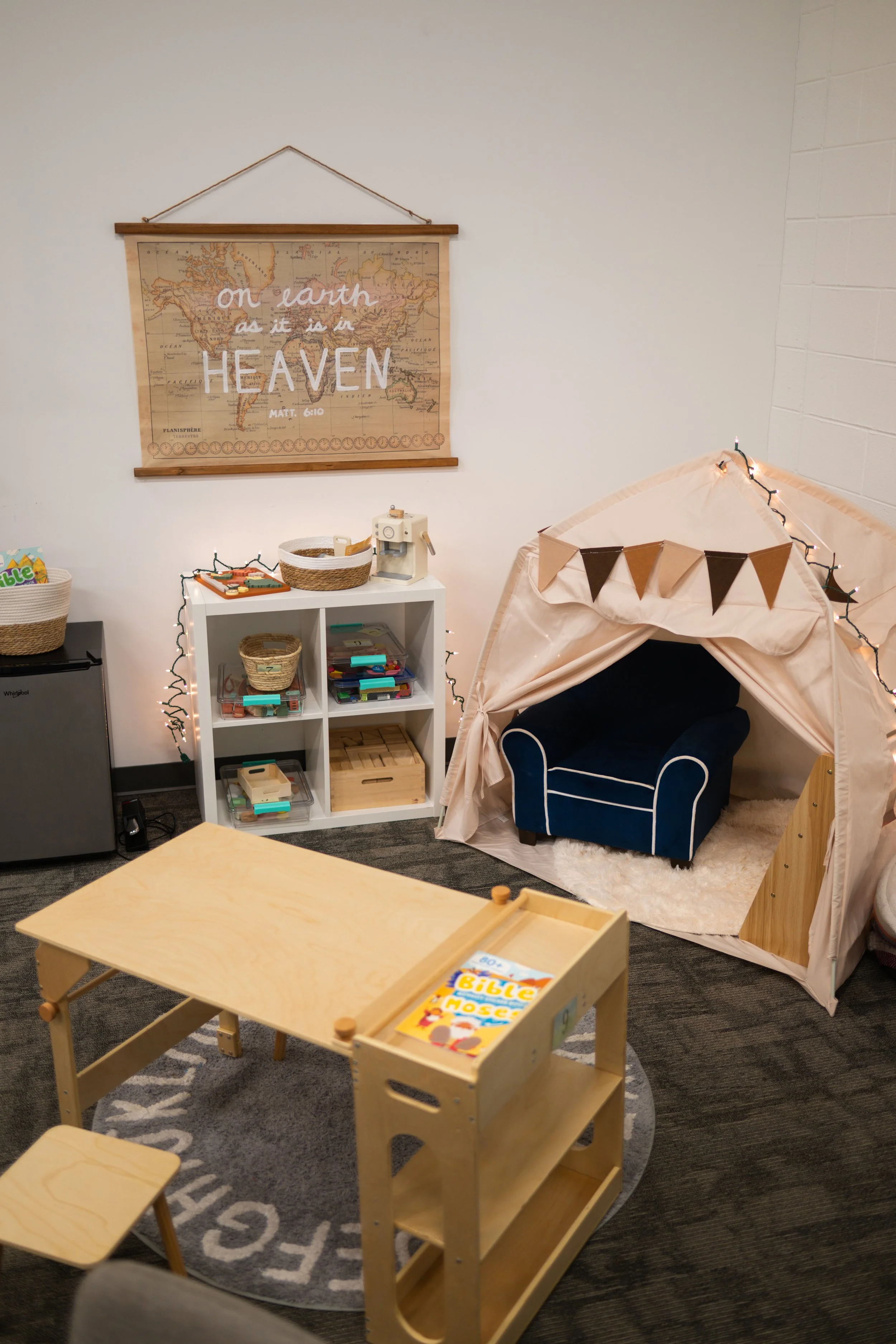 Creating a Kids Prayer Corner in Your Prayer Room
