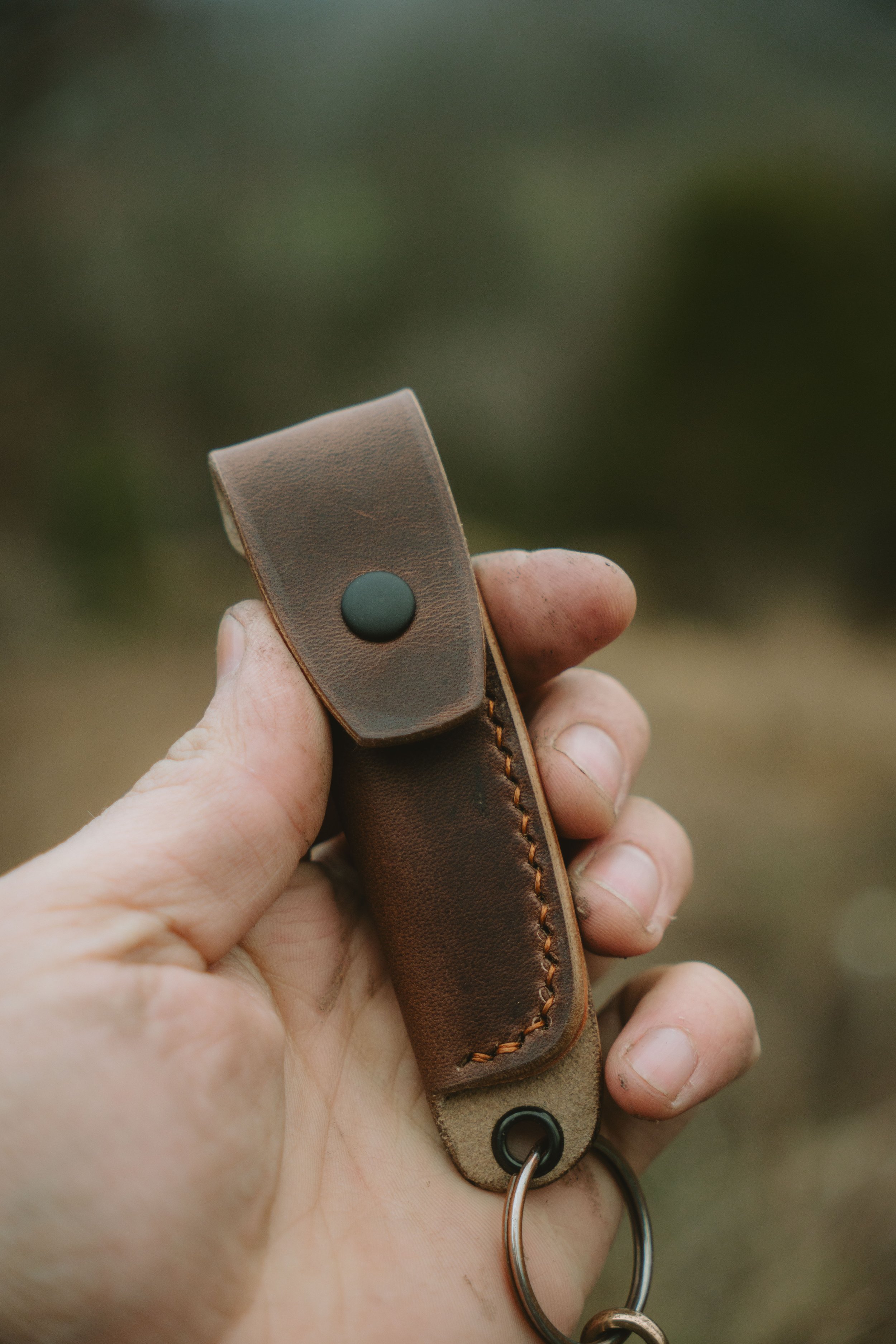 Hand Stitched Leather Sheath