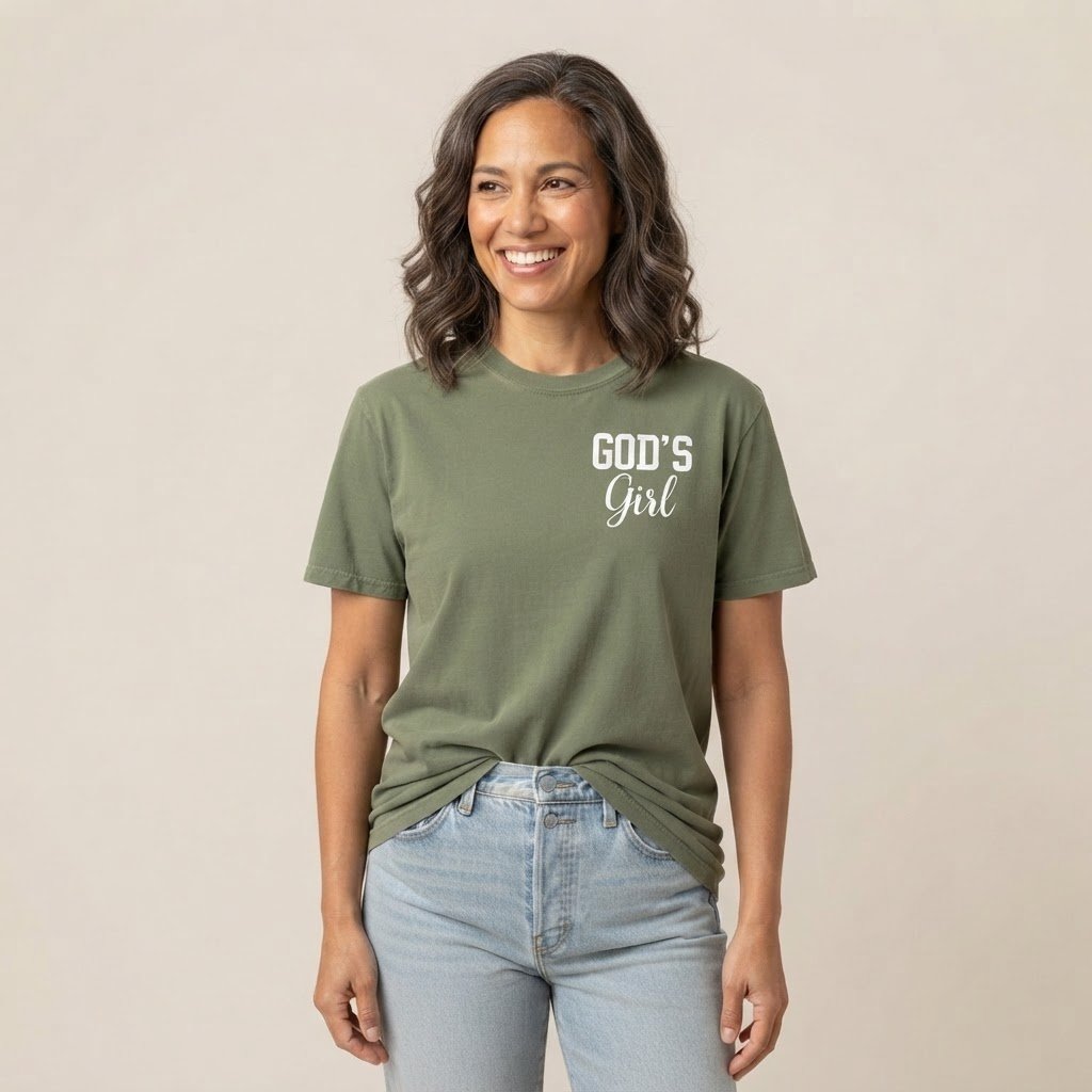 GOD'S Girl Comfort Colors® Faith T-Shirt