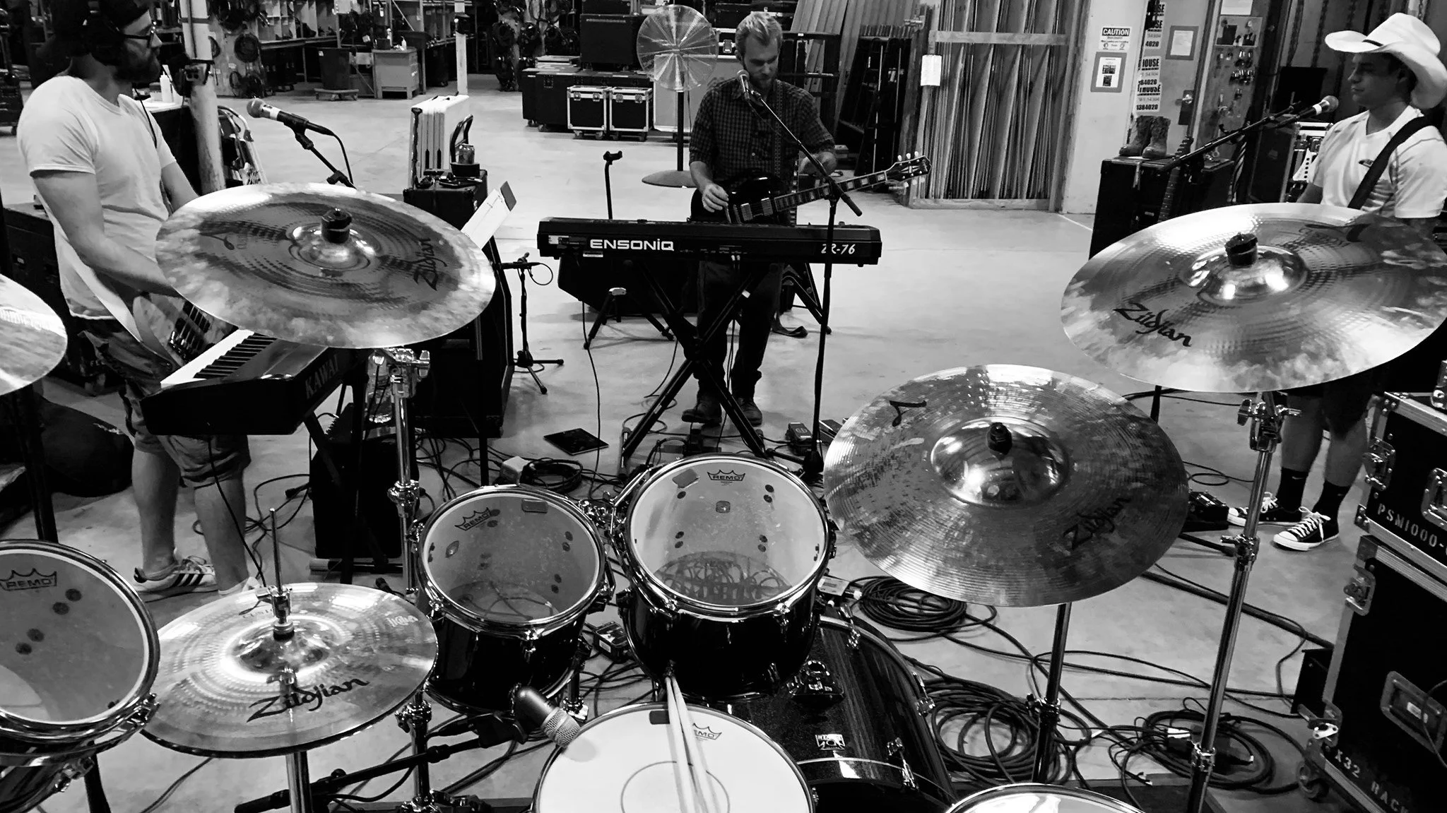 early rehearsal from drum kit.jpg
