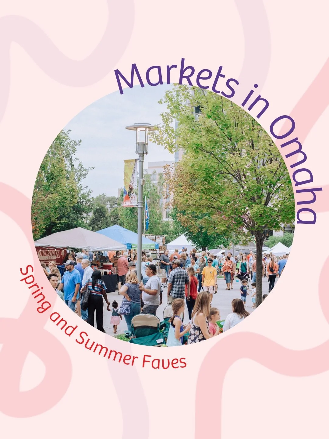 A list 📋 of my FAVORITE markets in town that I&rsquo;m anxiously awaiting. Teheh. Do you have any others to add?! 

#omahaevents #thingstodoinomaha #kidfriendlyomaha