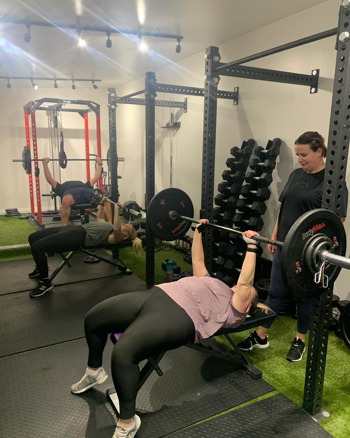 Group PT spaces available. 

Contact me for a trial session 

Monday 6am 9am 12pm 6pm 
Tuesday 6am 12pm 6pm 
Wednesday 6am 10am 7pm 
Thursday 6am 12pm 5pm 
Friday 6am 10am 

#coach #groupfitness