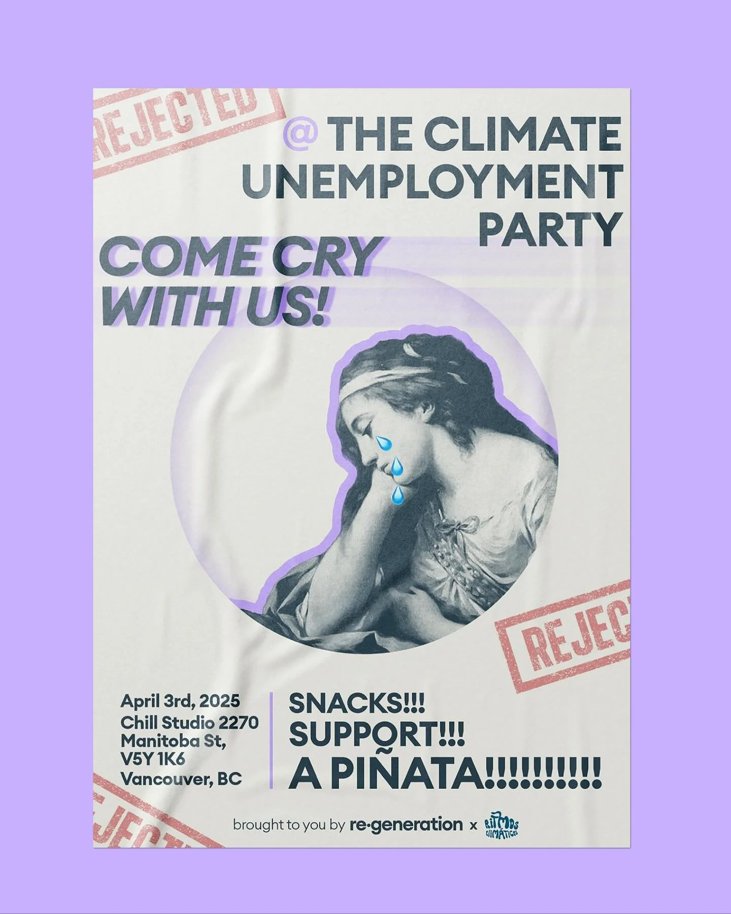 Feeling rejected by the climate job market?

Join us at The Climate Unemployment Party &ndash; an anti-networking night of real talk and good vibes with fellow climate folks who care deeply about the planet but can&rsquo;t seem to get paid to do that