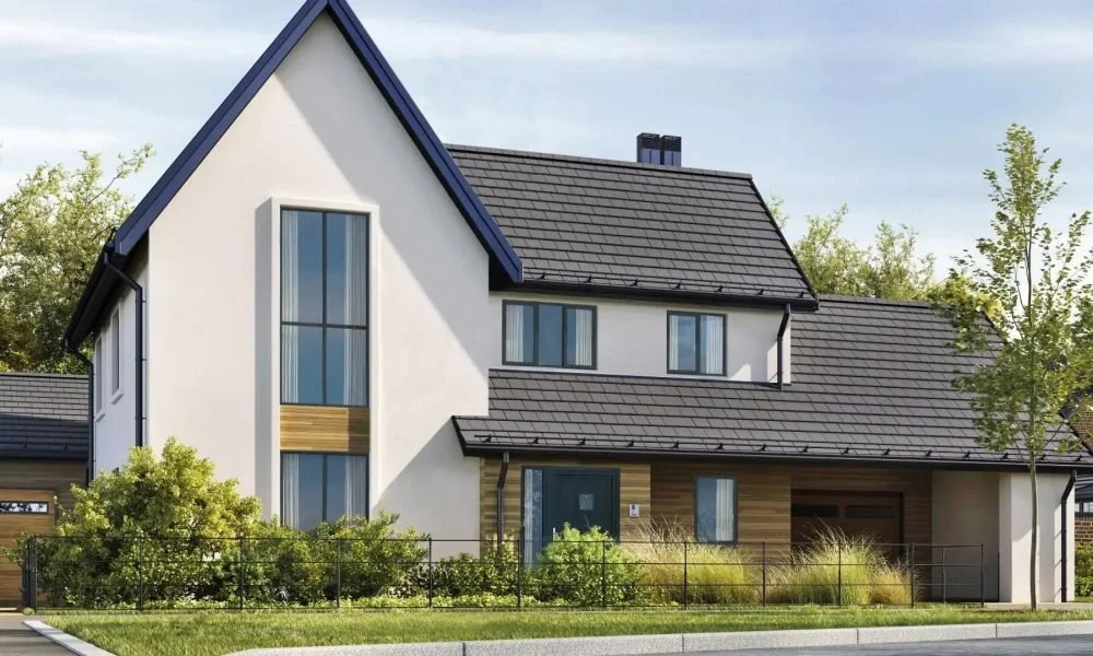 Aluminium Windows in New Build House Ilkley Yorkshire