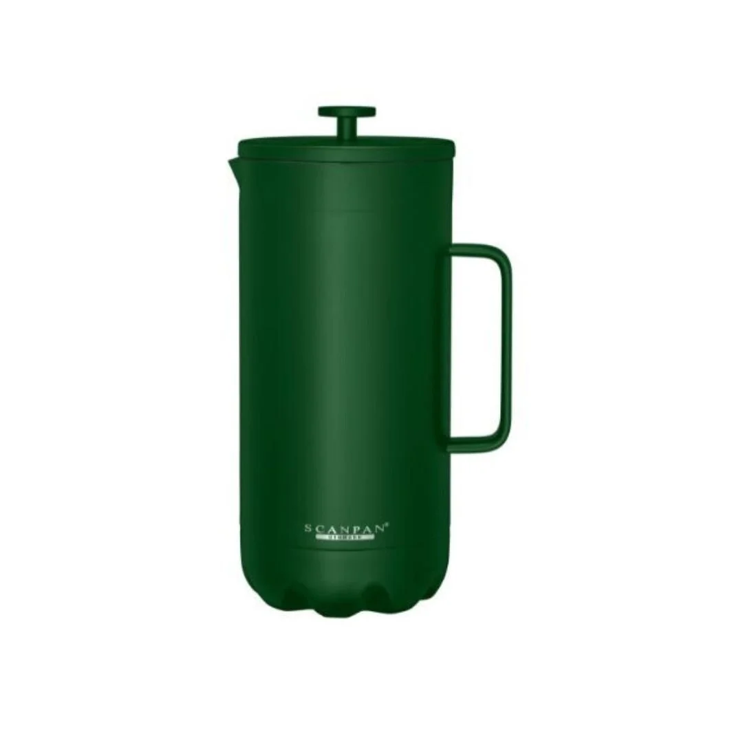SCANPAN New To Go French Press Coffee Maker 1.0L - Forest Green
