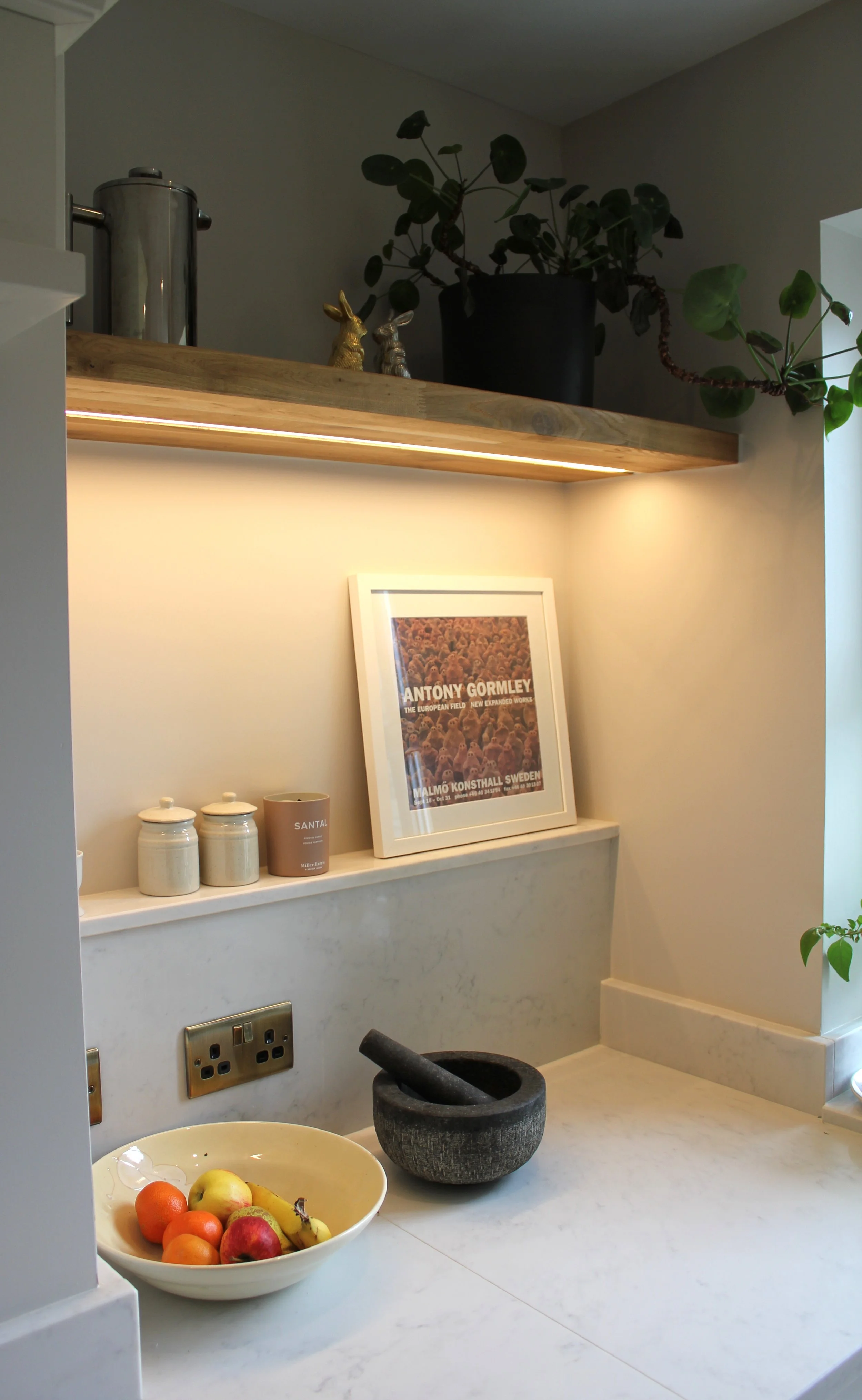 Accent Lighting provides calming ambience