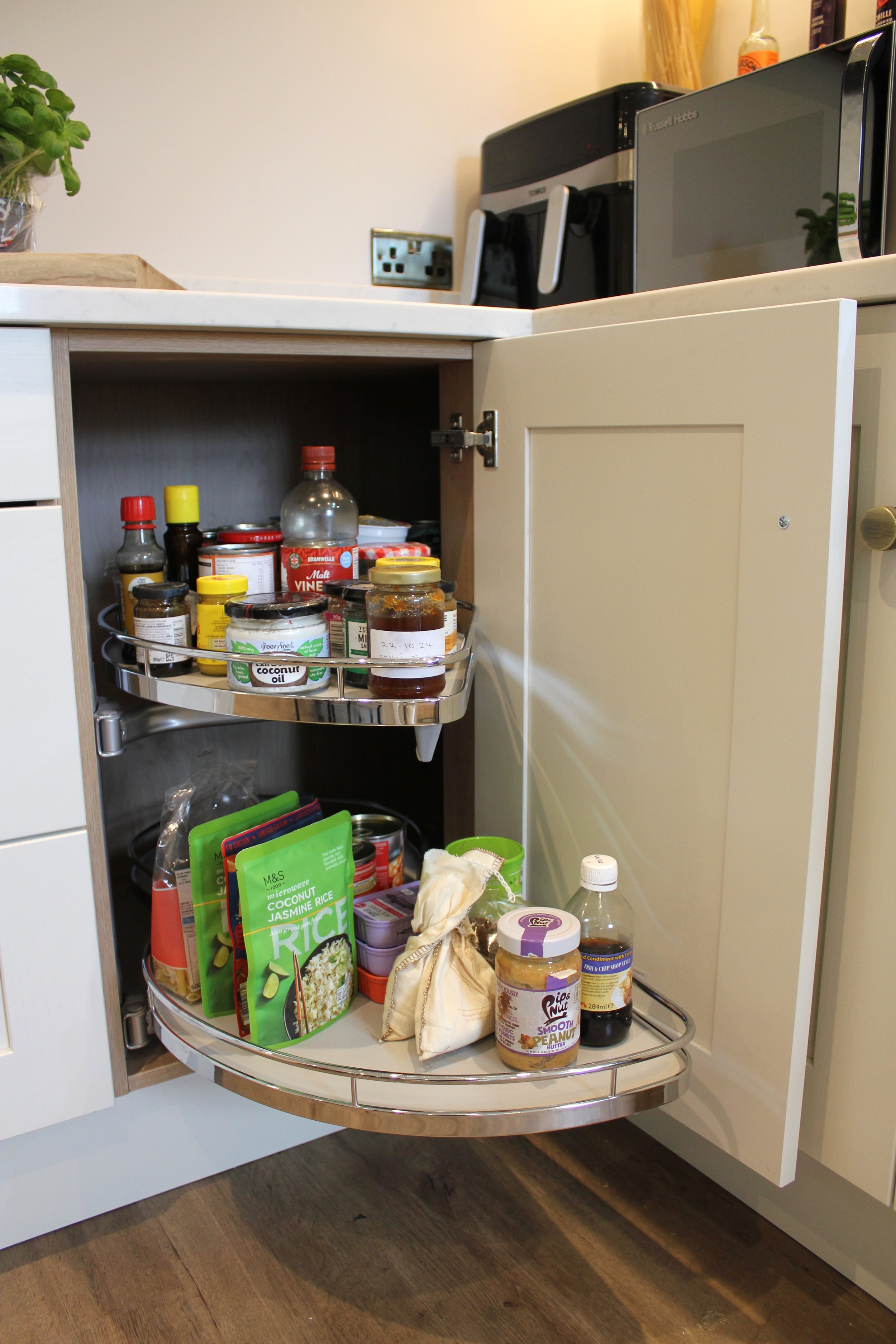 Lemans Cabinet Inserts for easy access