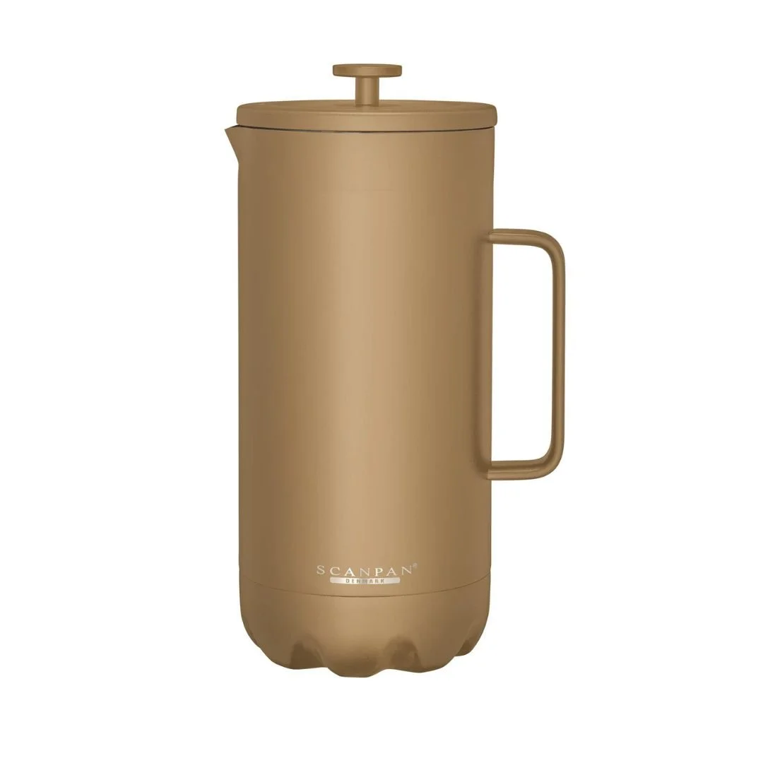 SCANPAN To Go French Press Coffee Maker 1.0L - Tan
