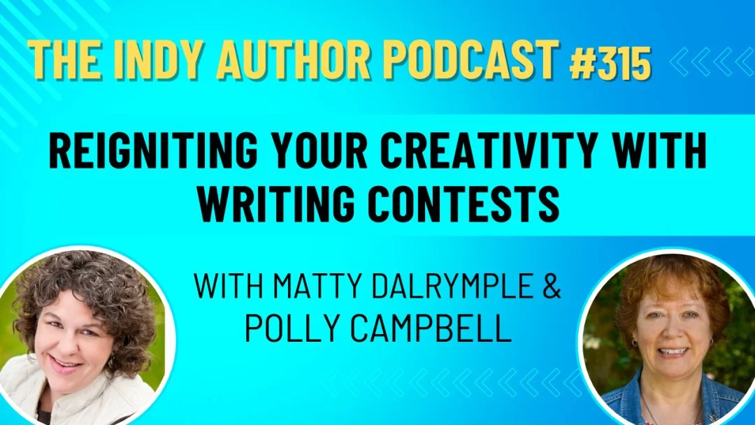 This week on The Indy Author Podcast, I talk with Polly Campbell about how contests can boost your creativity, help you generate new story ideas, and strengthen your writing craft; how prompts and deadlines can push you out of your comfort zone in a 