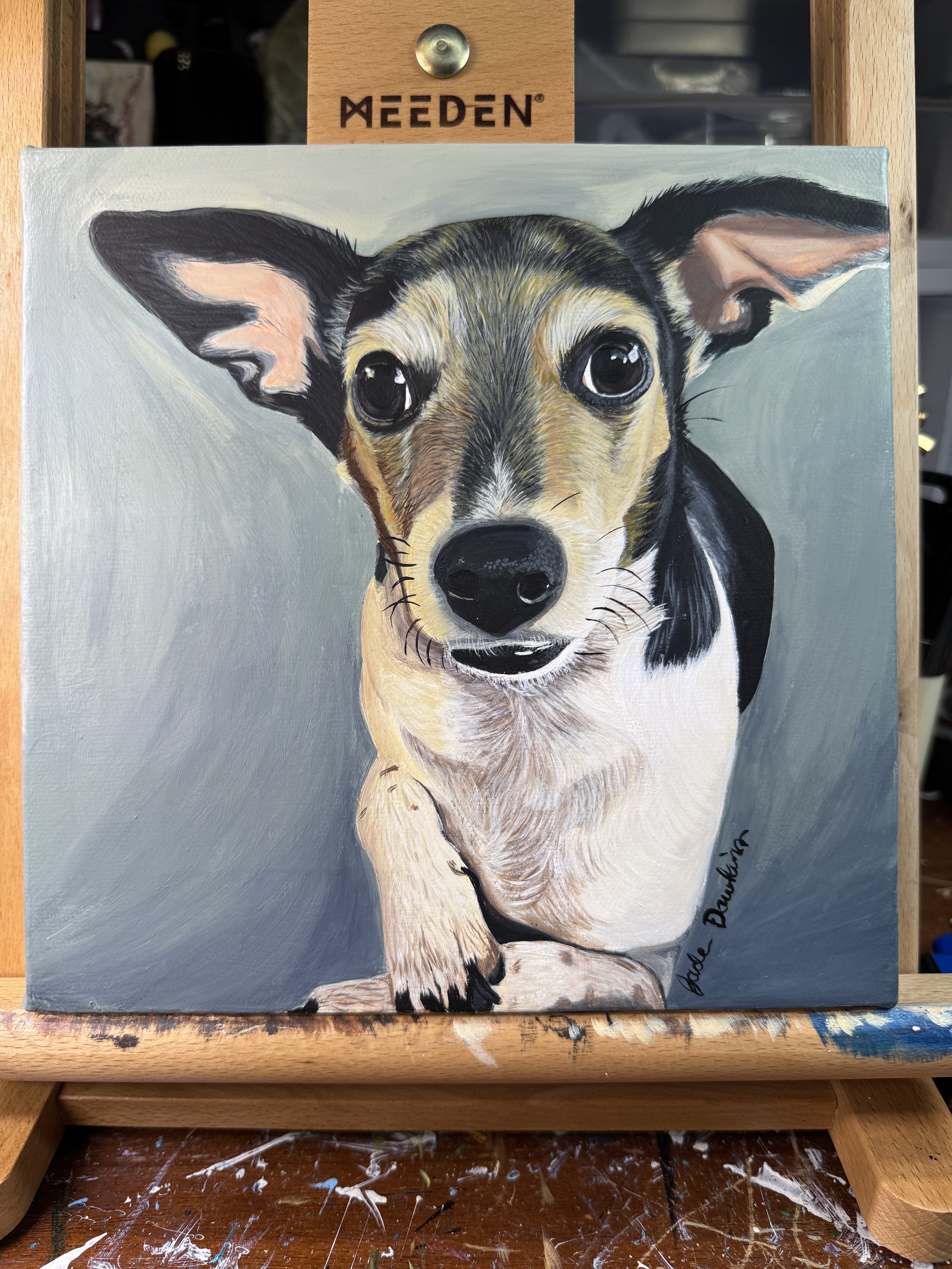 8x8 inch Pet Portrait
