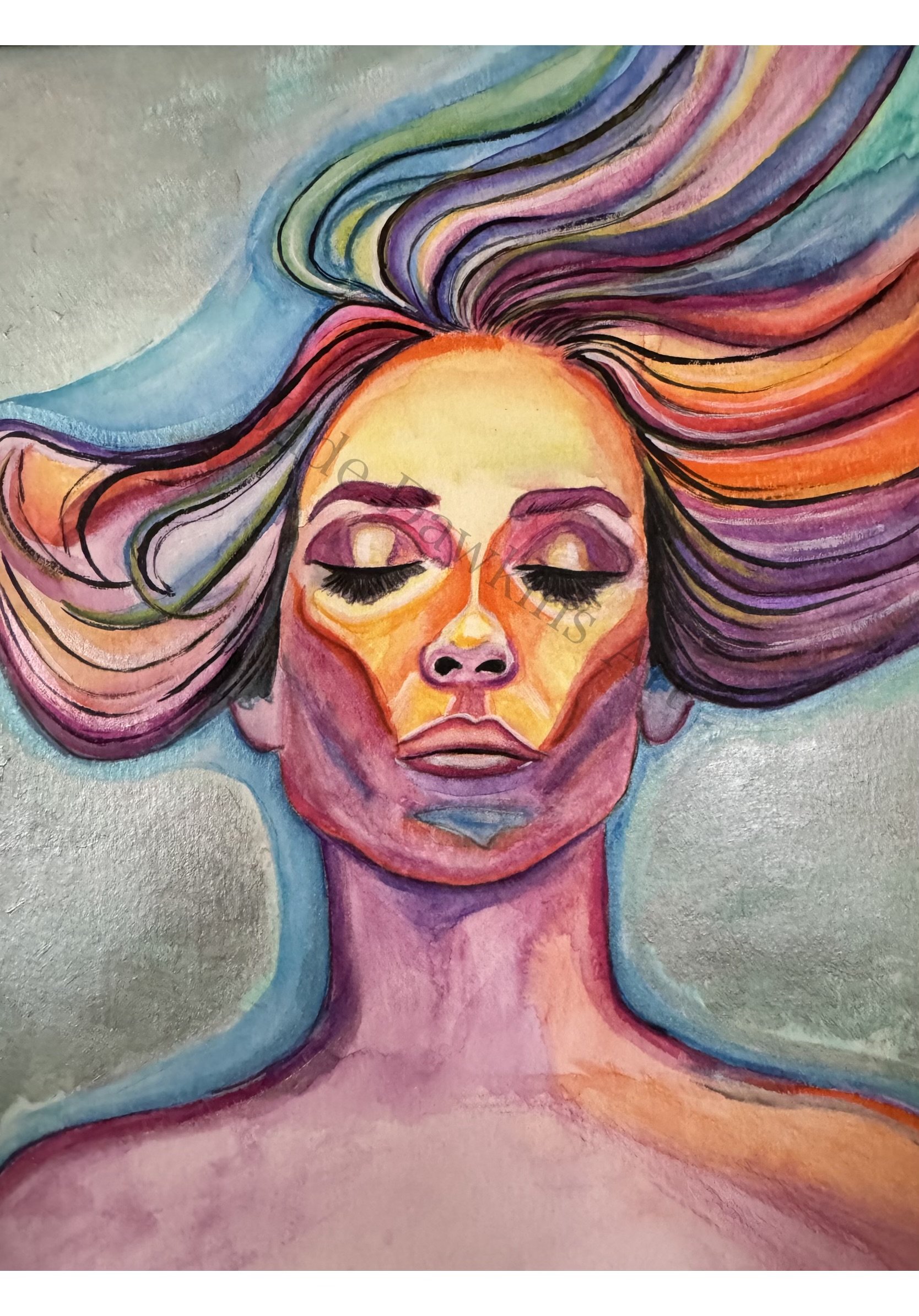 "Just Breathe" Print