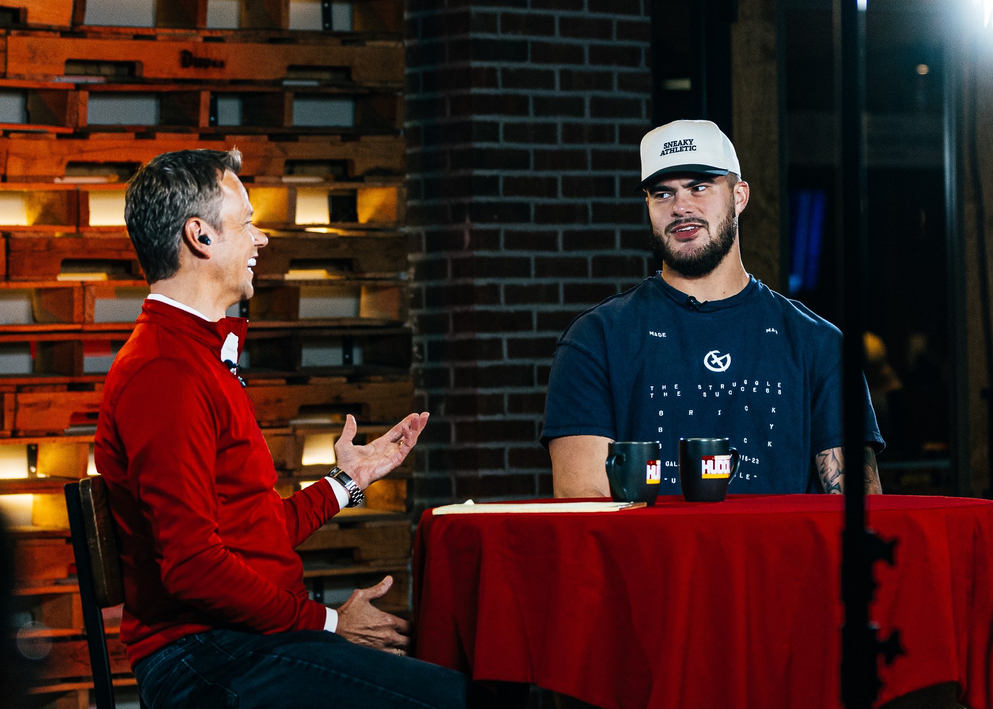 Rob Collins and Jared Wiley on stage for Kansas City Huddle live talking about the tough loss against Seattle.