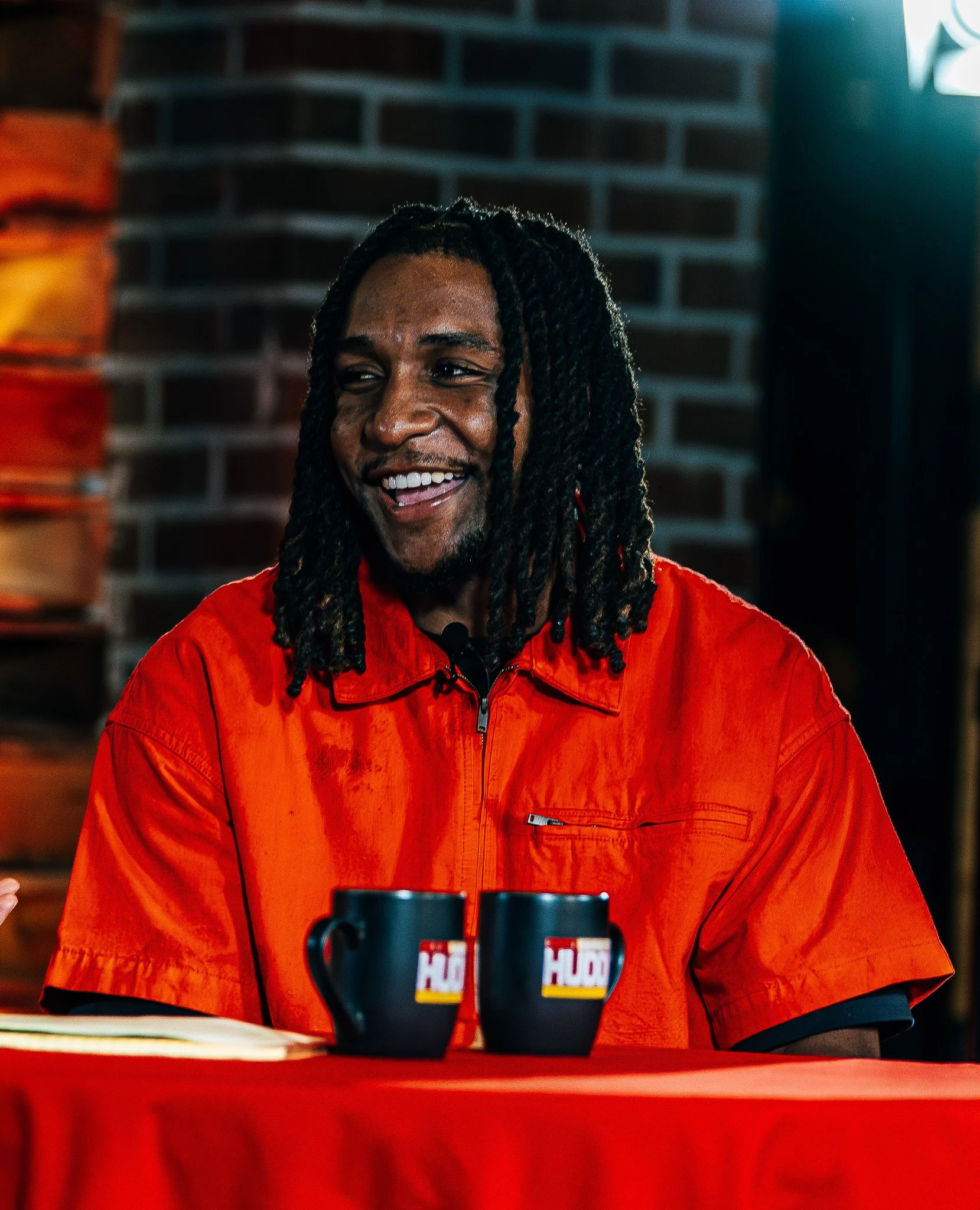 Kansas City defensive back Nohl Williams shares football insights during a live episode of Kansas City Huddle.