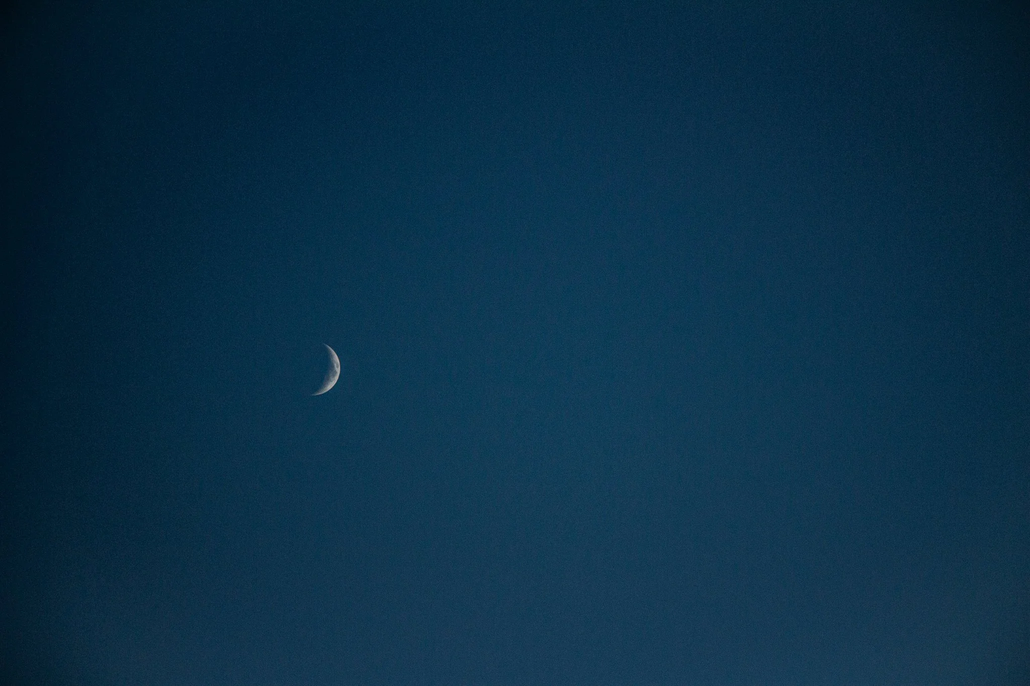 A picture of the moon 🌙.