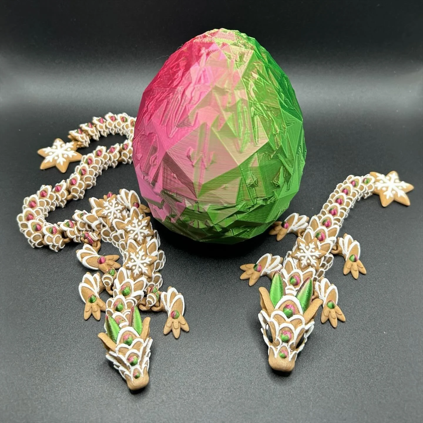 Gingerbread dragon season it&rsquo;s almost among us 👀🎄🎁 get yours today through our Etsy ! Link in bio ! ^