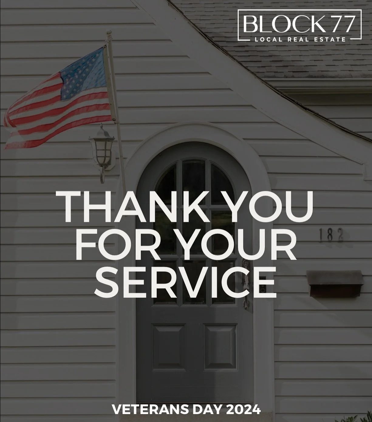 Happy Veterans Day! Today, we honor and thank all who have served and sacrificed for our freedom. 🇺🇸 Your bravery and dedication inspire us daily. From all of us at the BLOCK77 Team, we extend our deepest gratitude to our veterans and their familie