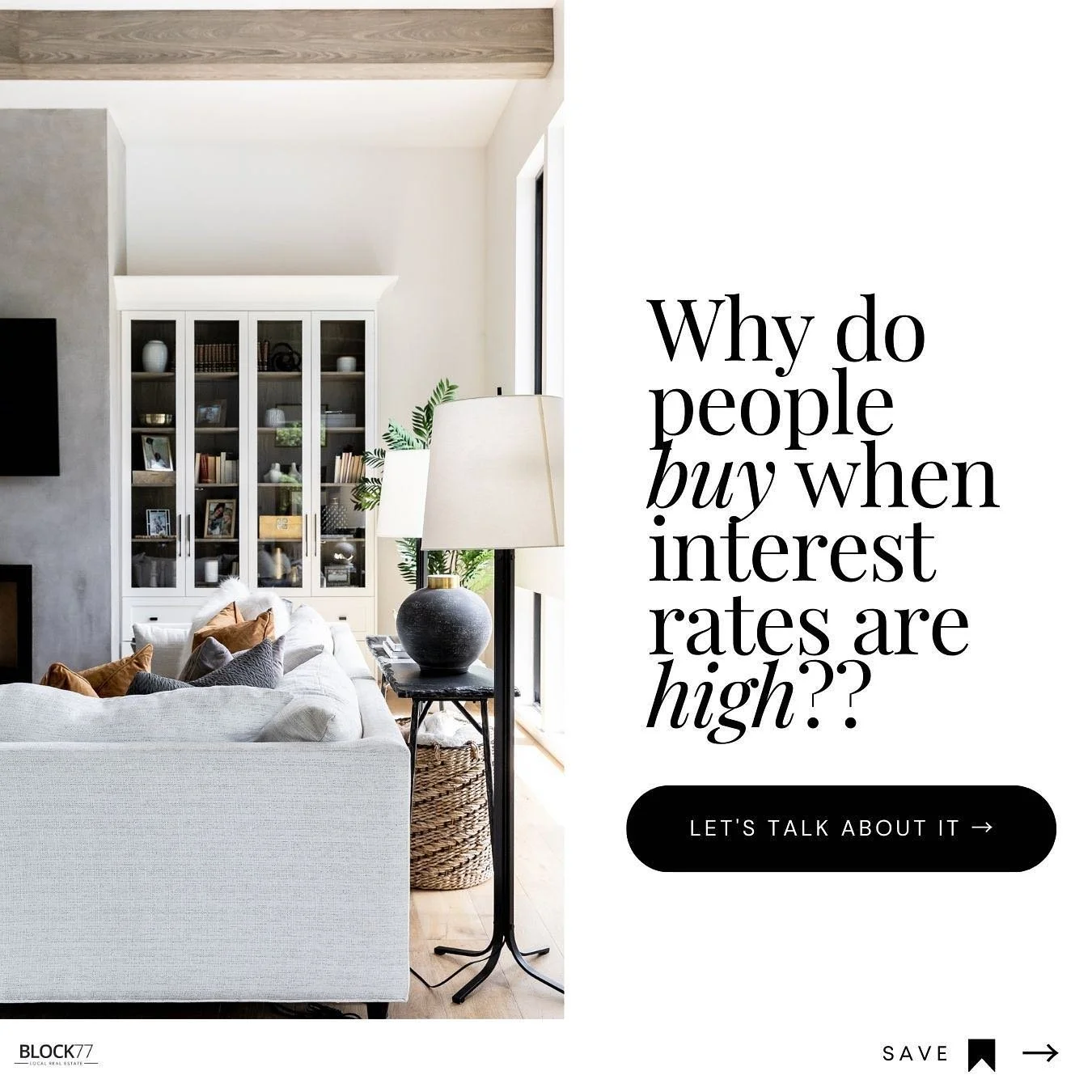 Opening new doors in challenging times: Here is why some people will buy a new home when interest rates are high! 

Embrace the higher waves as an opportunity to seize your dream home, secure your future and put the power of ownership in your hands! 