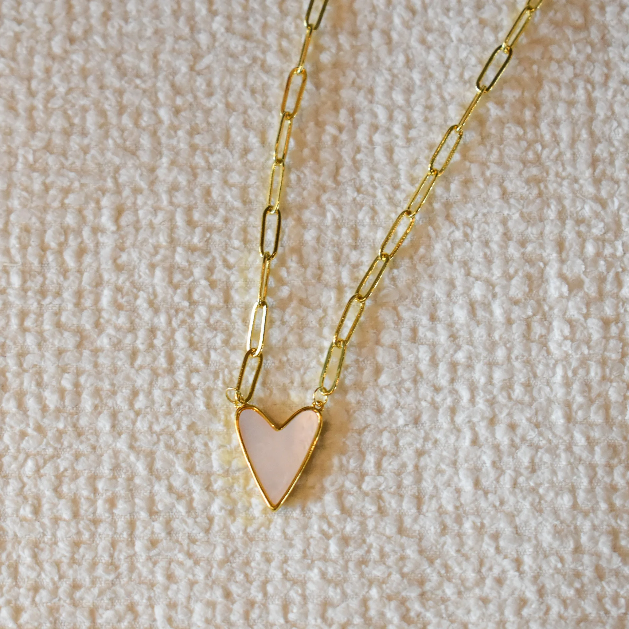 My Heart Link Chain Necklace