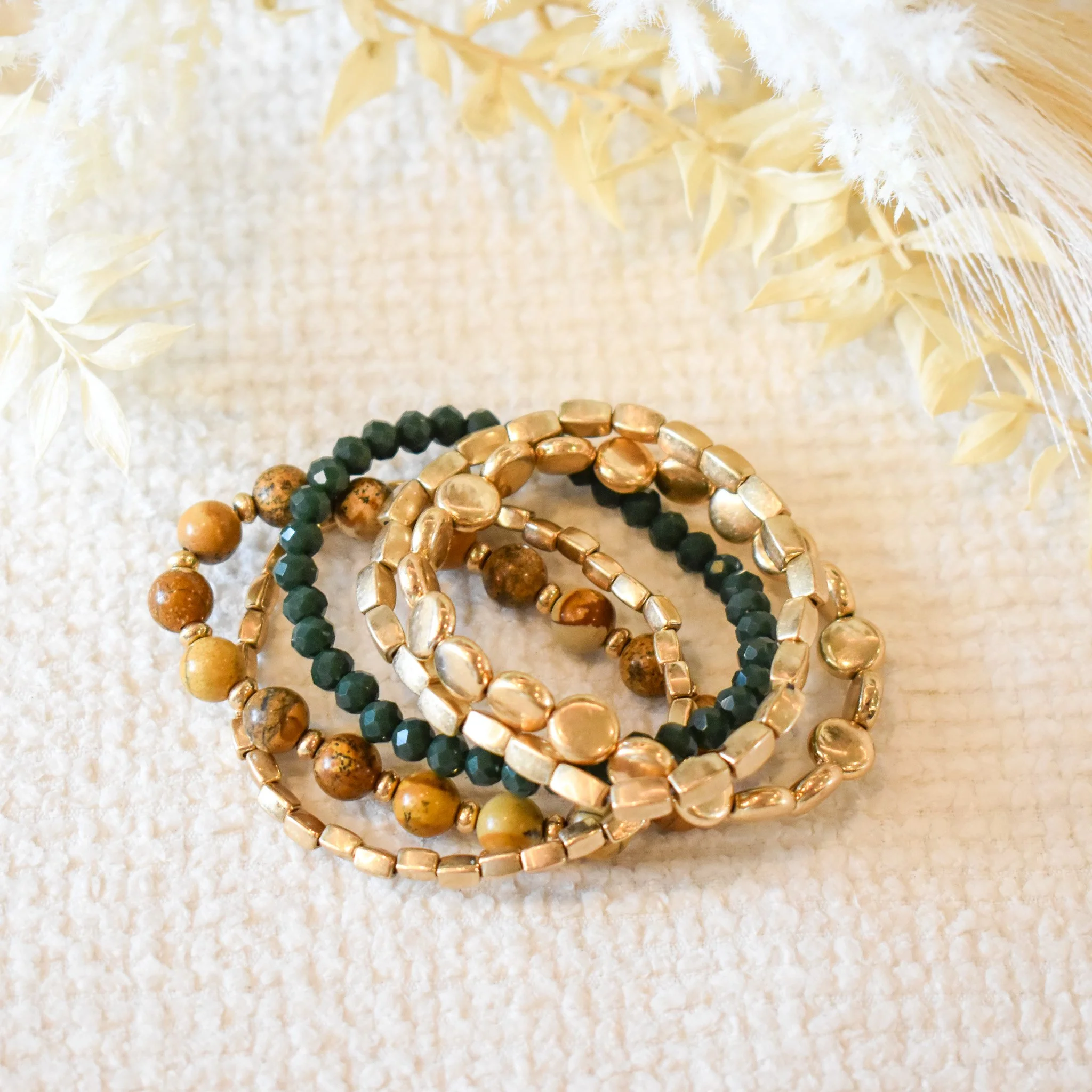 Boho Beaded Desert Dreamer Stack