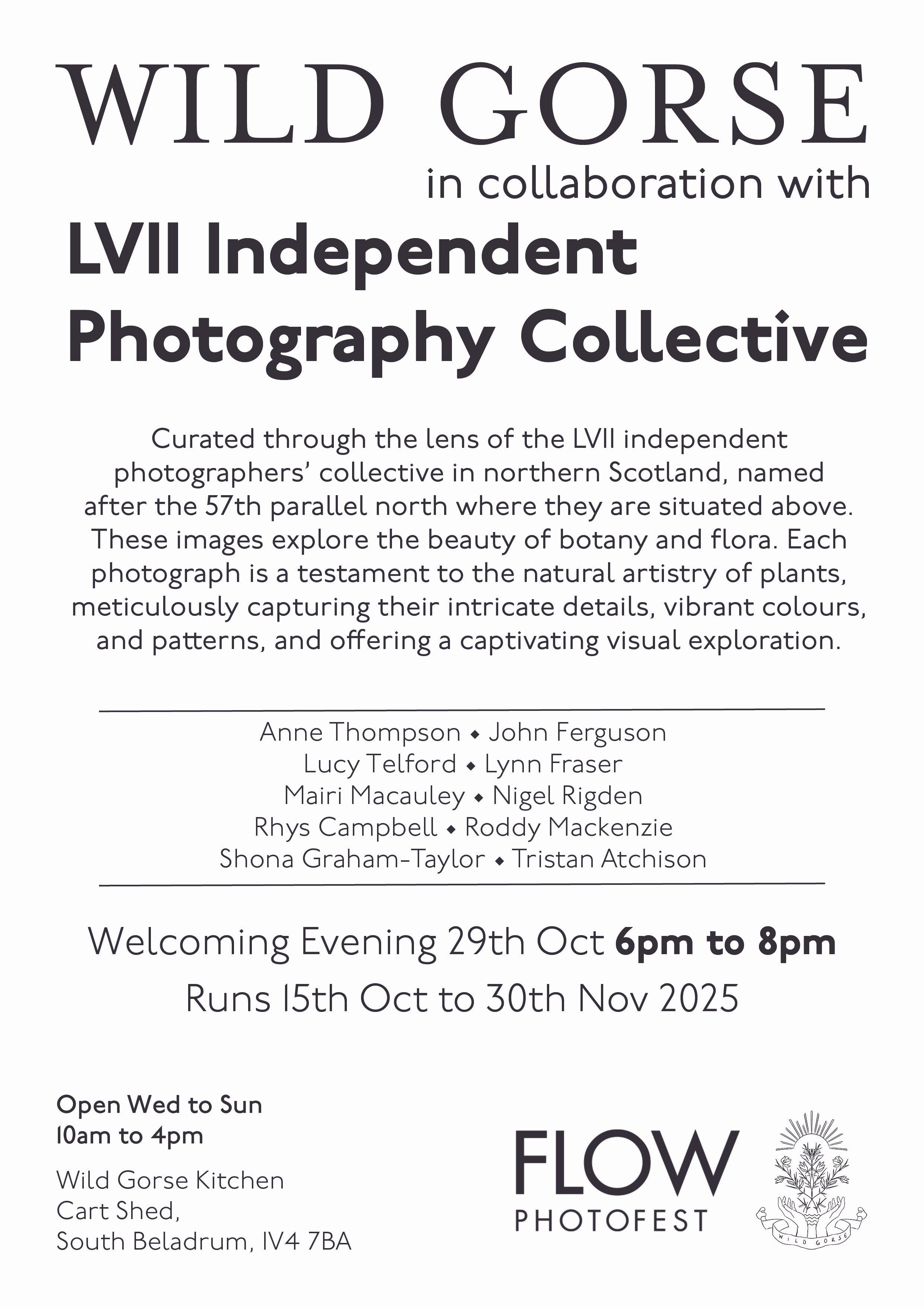 WILD GORSE IN COLLABORATION   WITH   LVII INDEPENDENT PHOTOGRAPHY COLLECTIVE  