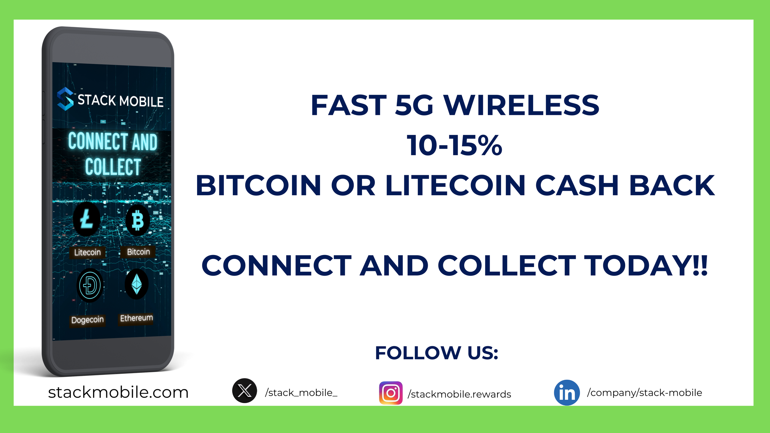 Stack Mobile - Premium Prepaid Wireless & Crypto Rewards