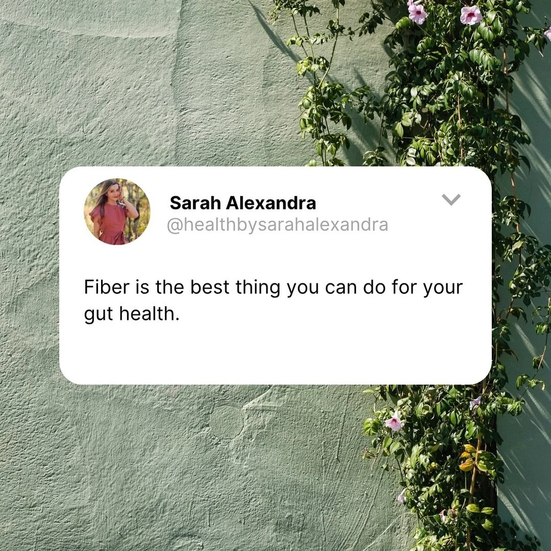 Here&rsquo;s why fiber is one of the most important things you need in your diet for weight control and hormone regulation &darr;

The Standard American Diet is severely lacking in fiber. The USDA recommends women get 25 grams of fiber per day, and m