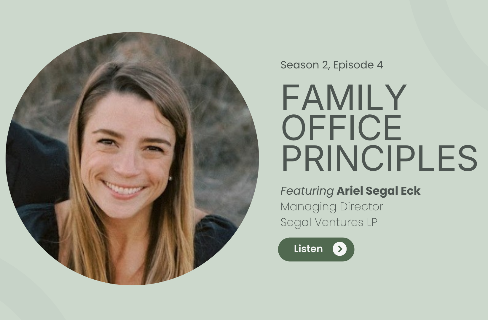 Family Office Principles