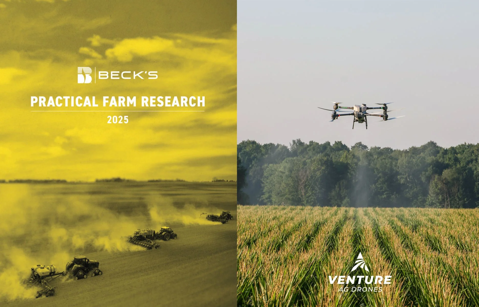 New Data: Beck's 2025 PFR Trials show Drone Fungicide ROI Leads the Pack