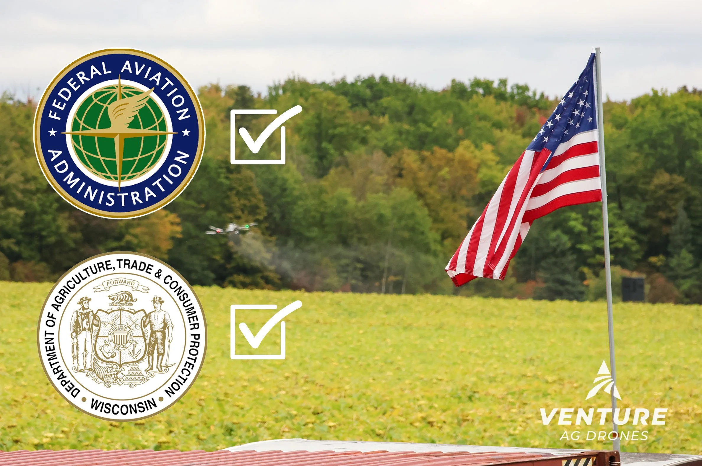 FAA and DATCP Drone Compliance Checklist for Wisconsin Agriculture