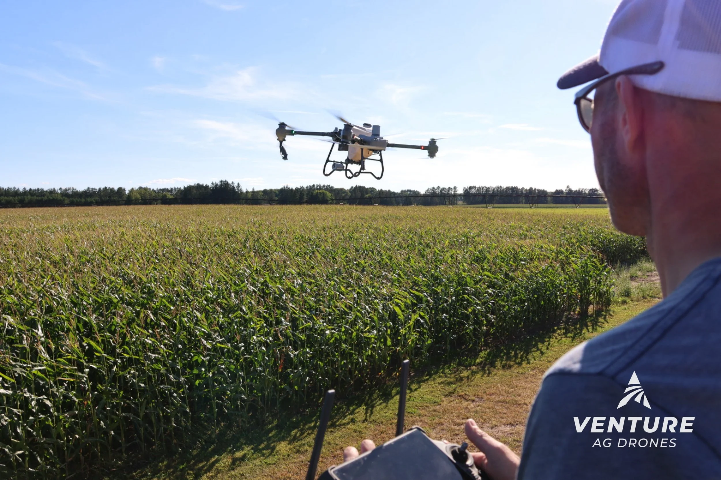 Agriculture Drone Spraying Fungicide