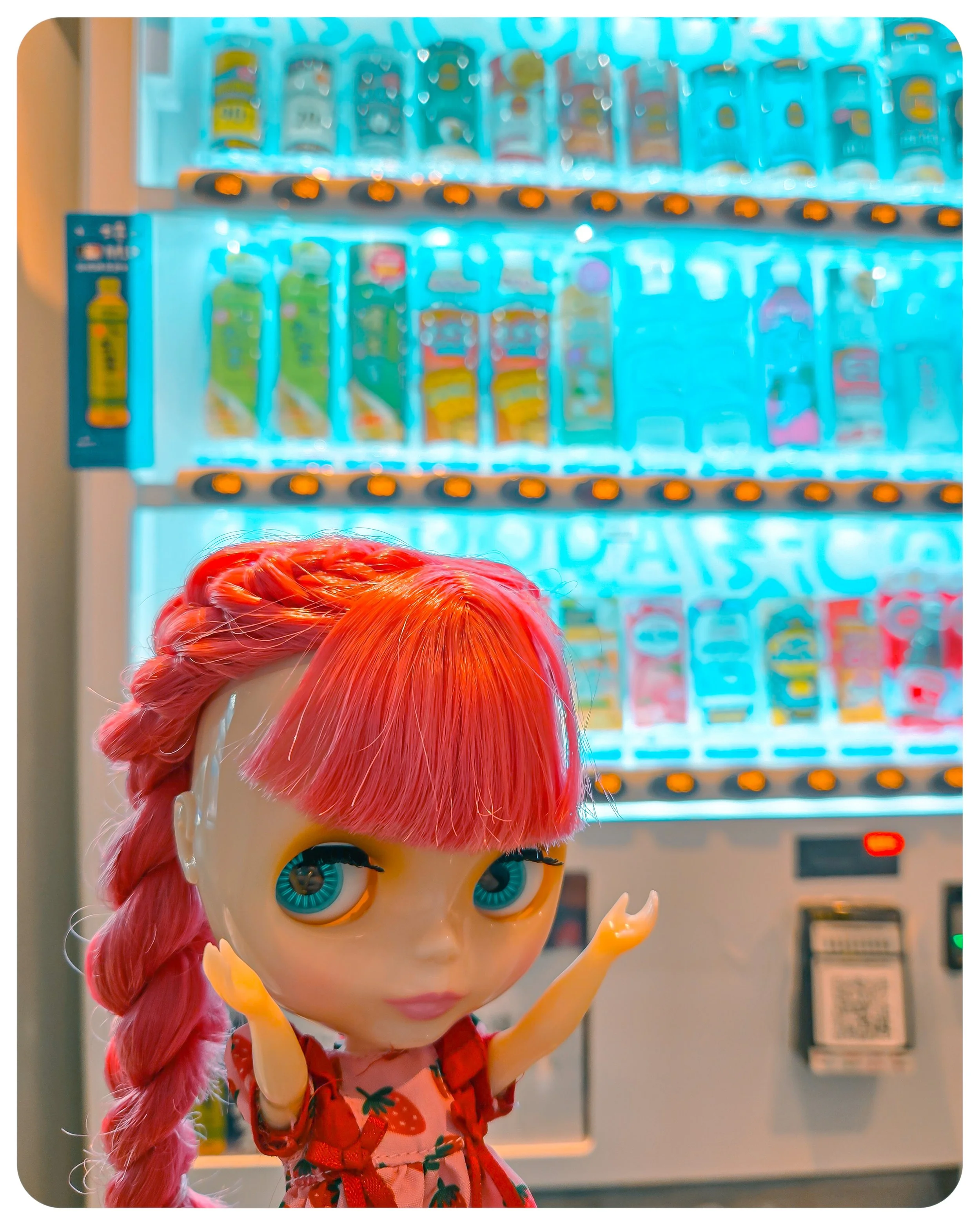 Excited for the vending machine