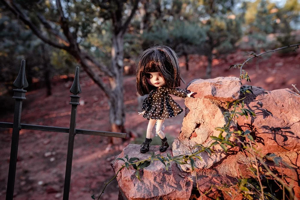 Little T my first custom doll... my mini me